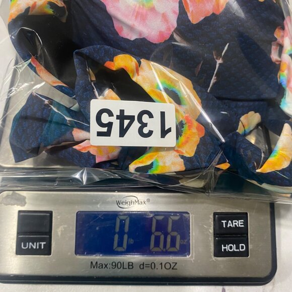 Seafolly Halter One Piece Swimsuit Womens Size 10 (US 6 )Floral Print Ruched Re - Picture 12 of 12